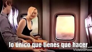 В ловушке в теле женщины - трансформация порно в самолете - порно видео