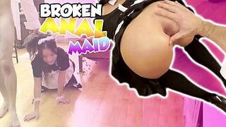 Анальная тренировка и глубокая глотка - порно видео