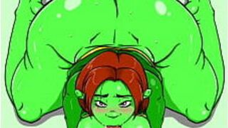 Фиона делает минет - порно видео